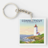  Connecticut Sleutelhanger (Voorkant)