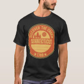 Connecticut Staat - Constitution State Cadeau  T-shirt (Voorkant)