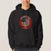 Connecticut Staat Hoodie (Voorkant)