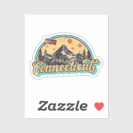 Connecticut Staat Sticker