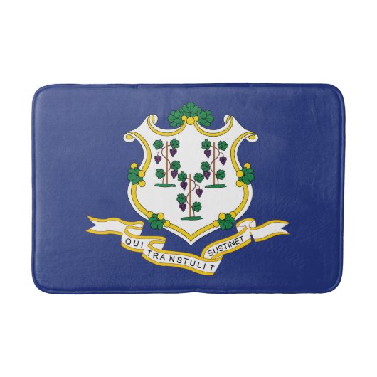 Connecticut Staatsvlag Badmat (Voorkant)