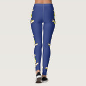 Connecticut Staatsvlag Leggings (Achterkant)