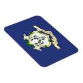 Connecticut Staatsvlag Magneet (Rechterzijde)