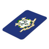 Connecticut Staatsvlag Magneet (Linkerzijde)