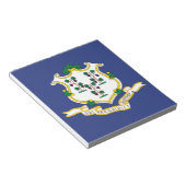 Connecticut Staatsvlag Notitieblok (Schuin)
