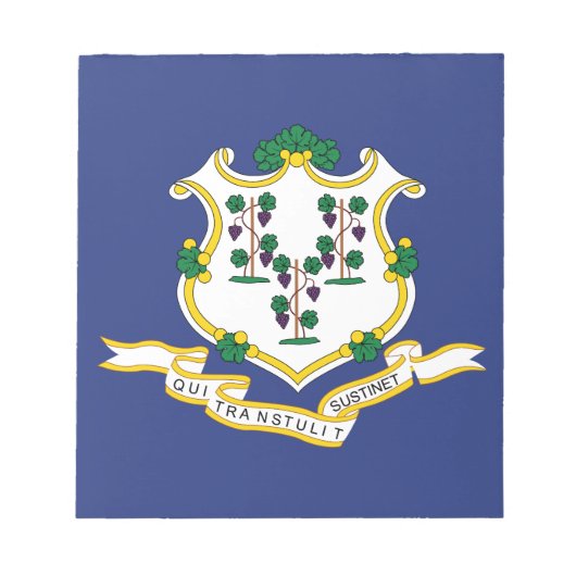 Connecticut Staatsvlag Notitieblok (Voorkant)