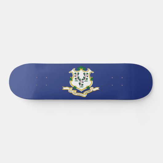 Connecticut Staatsvlag Persoonlijk Skateboard (Horizontaal)