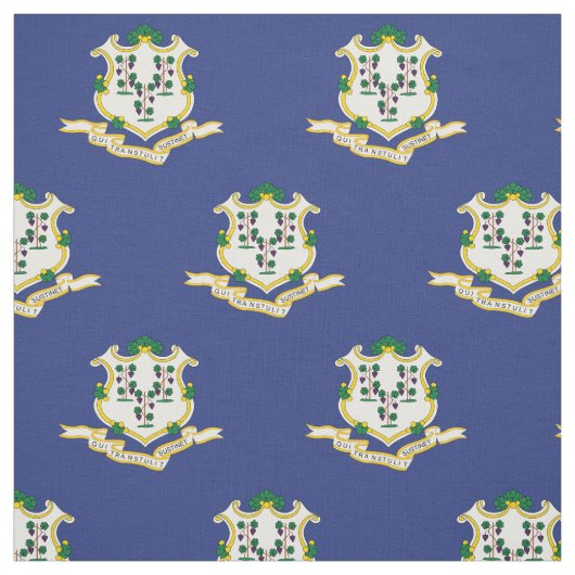 Connecticut Staatsvlag Stof (Swatch)