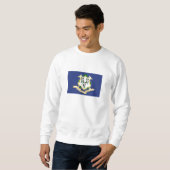 Connecticut Staatsvlag Trui (Voorkant volledig)