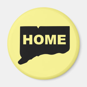 Connecticut-startpunt ver van State Fridge Magnet