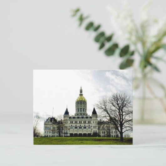 Connecticut State Capitol-Briefkaart Briefkaart (Staand voorkant)