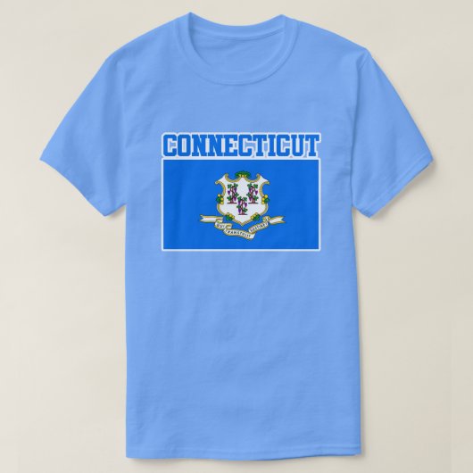 Connecticut State Flag T-shirt (Design voorkant)