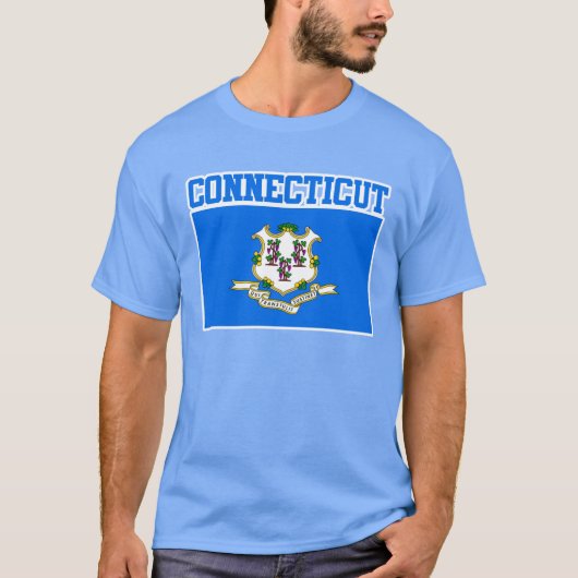 Connecticut State Flag T-shirt (Voorkant)