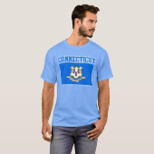 Connecticut State Flag T-shirt (Voorkant volledig)