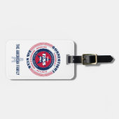 Connecticut State Gepersonaliseerde Gift Bagagelab Bagagelabel (Voorkant horizontaal)