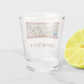 Connecticut State-herdenkingsglas Shot Glas (Achterkant)