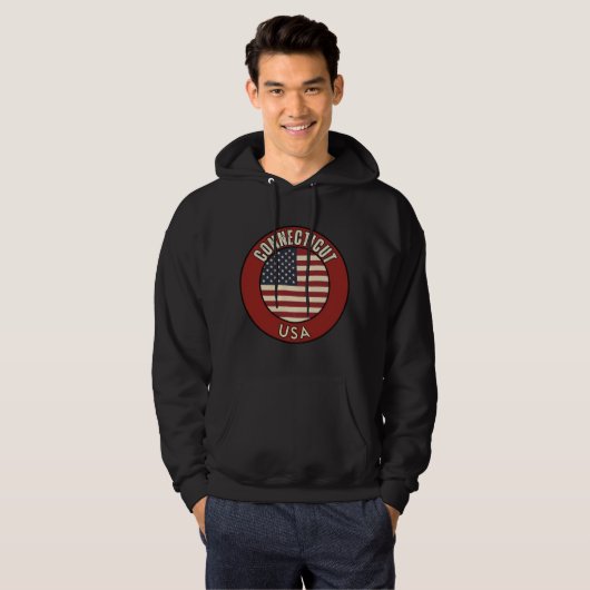 Connecticut State Hoodie (Voorkant volledig)