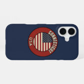 Connecticut State iPhone 16 Hoesje (Achterkant horizontaal)