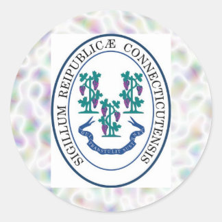 Connecticut State Seal Stickers