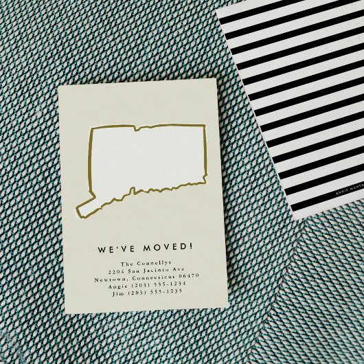 Connecticut State We hebben handgetekende beweging Aankondiging