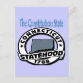 Connecticut-status 1788 briefkaart (Voorkant)