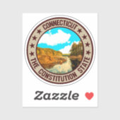 Connecticut Sticker (Vel)