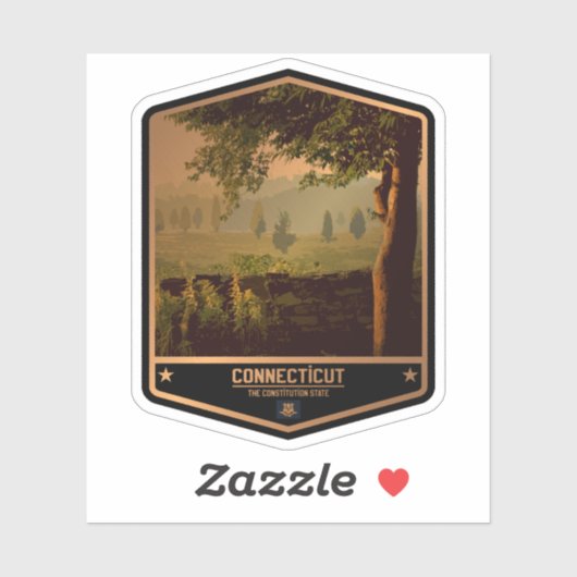 Connecticut Sticker (Vel)