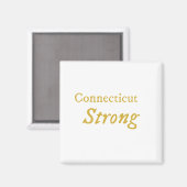 Connecticut Strong   Magneet (Voorkant / Achterkant)