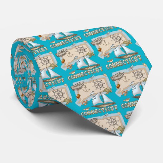 Connecticut Stropdas (Opgerold)