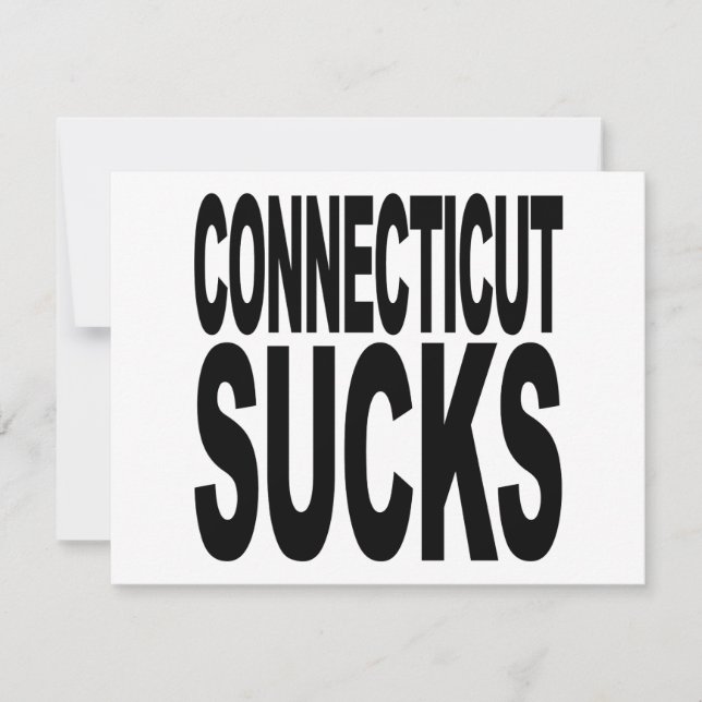 Connecticut Sucks (Voorkant)
