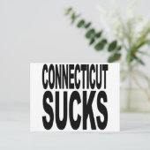 Connecticut Sucks Briefkaart (Staand voorkant)