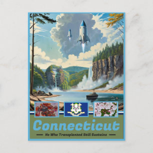 Connecticut Surreal Splendor: Keepsake Briefkaart