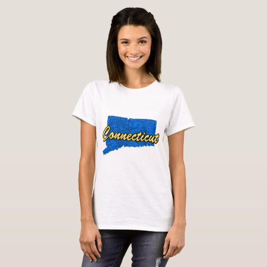 Connecticut T-shirt (Voorkant volledig)