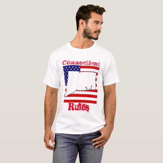 CONNECTICUT   T-SHIRT (Voorkant volledig)