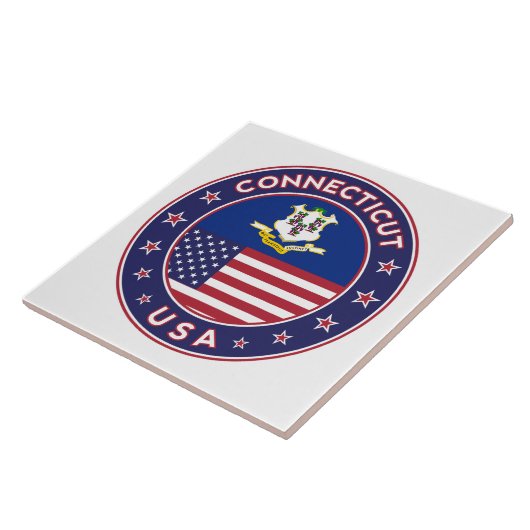 Connecticut Tegeltje (Zijkant)