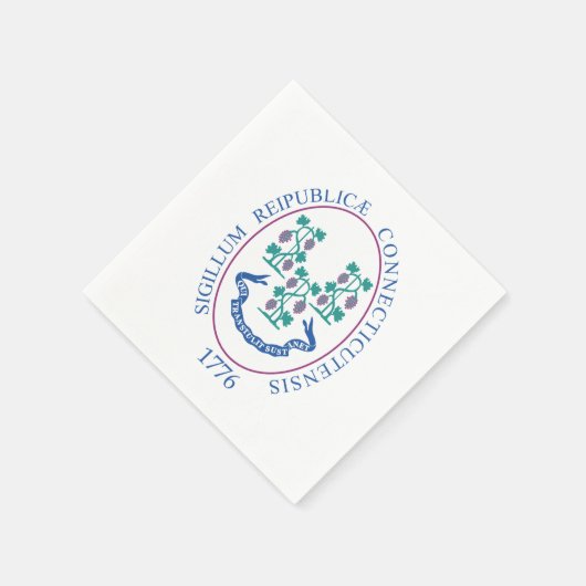 Connecticut-teken Servet (Hoek)