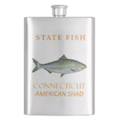 Connecticut Territory Visvang De Amerikaanse Elft Flacon (Voorkant)