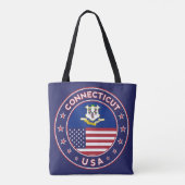 Connecticut Tote Bag (Achterkant)
