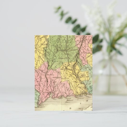 Connecticut US Briefkaart (Staand voorkant)