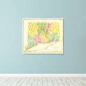 Connecticut US Canvas Afdruk (Insitu (Houten vloer))