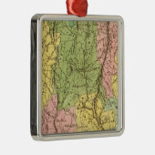 Connecticut US Metalen Ornament (Rechts)