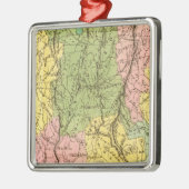 Connecticut US Metalen Ornament (Links)