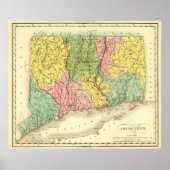 Connecticut US Poster (Voorkant)