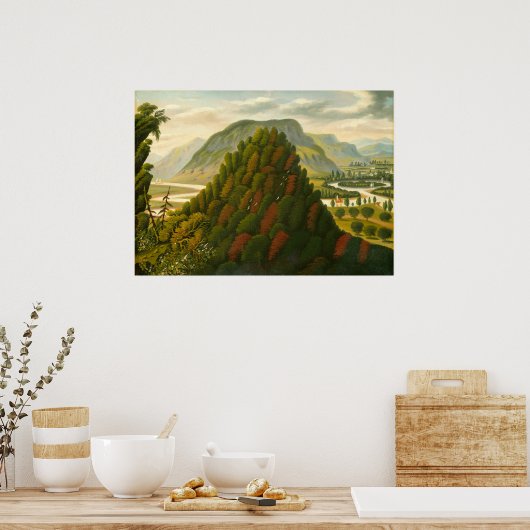 Connecticut Valley Thomas Chambers Fine Art Poster (Keuken)