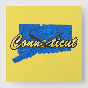 Connecticut Vierkante Klok