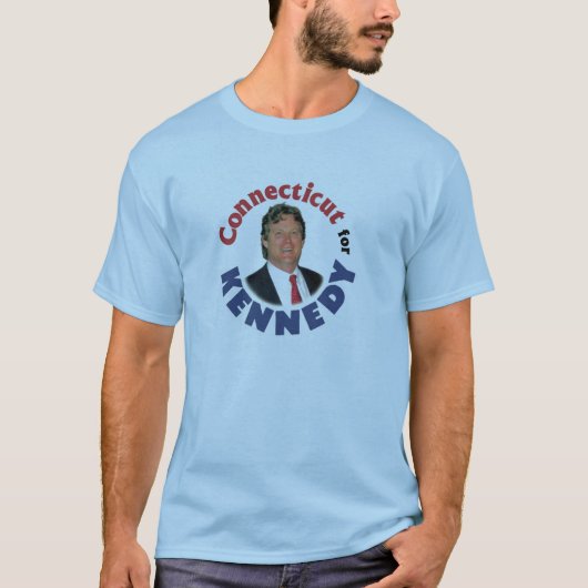 Connecticut voor Kennedy T-shirt (Voorkant)