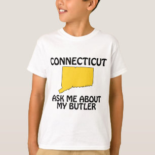 Connecticut - Vraag me over mijn Butler T-shirt