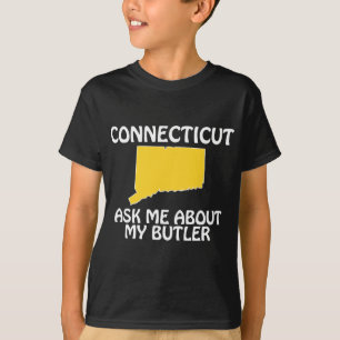 Connecticut - Vraag me over mijn Butler T-shirt