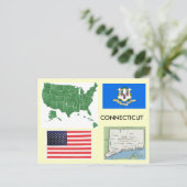 Connecticut, VS Briefkaart (Staand voorkant)