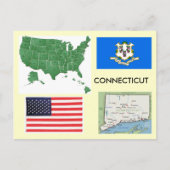 Connecticut, VS Briefkaart (Voorkant)